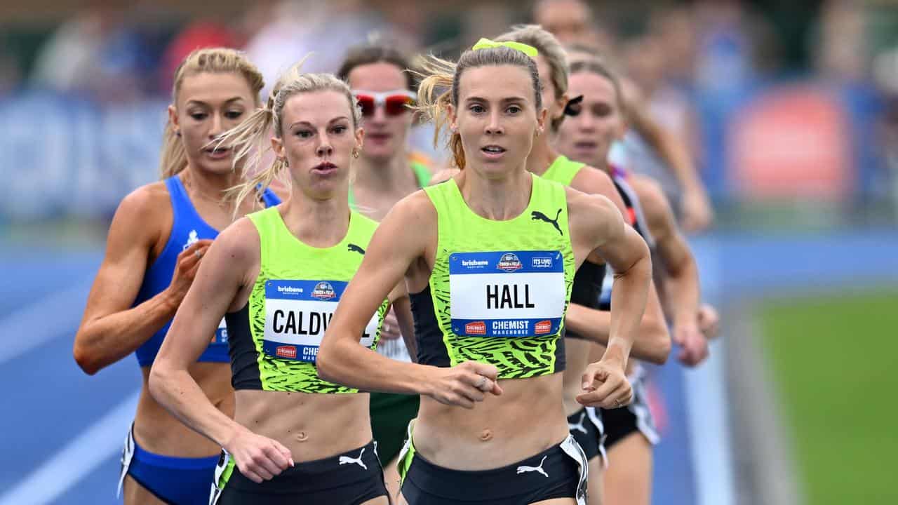 Hall makes statement ahead of world athletics titles