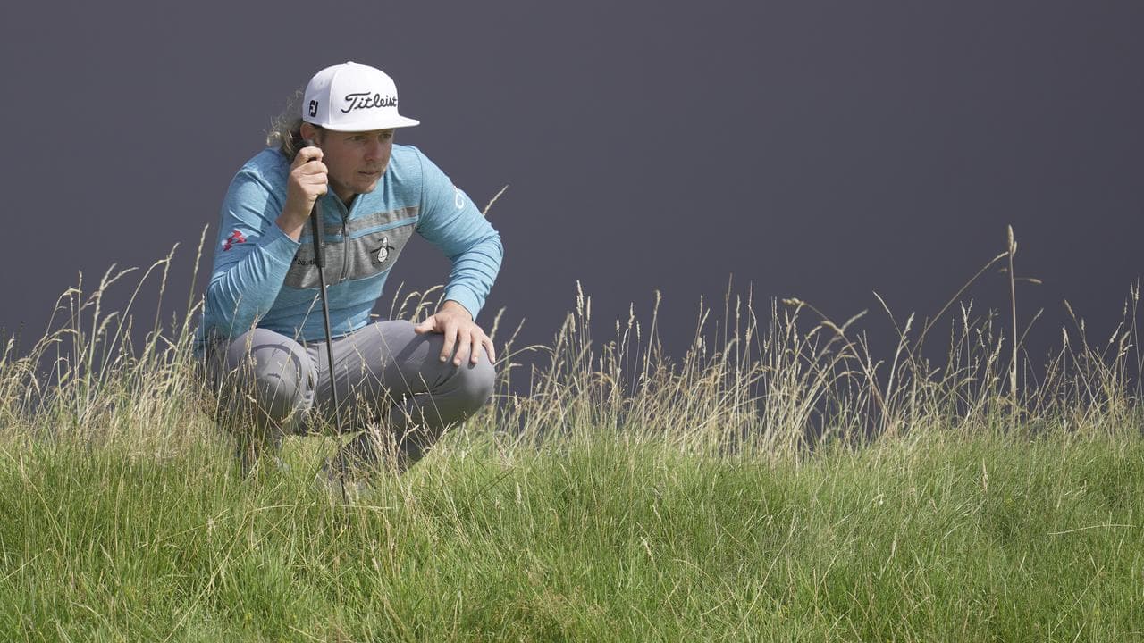 Cam Smith says Open win still on despite over-par start