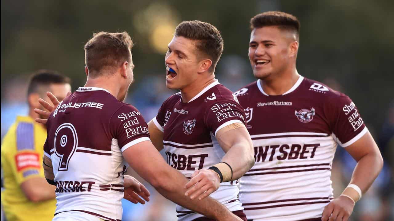 Manly deny Sharks miracle comeback win in NRL thriller