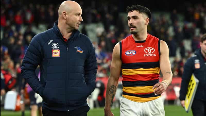 Rankine out injured as Crows fight for AFL finals spot