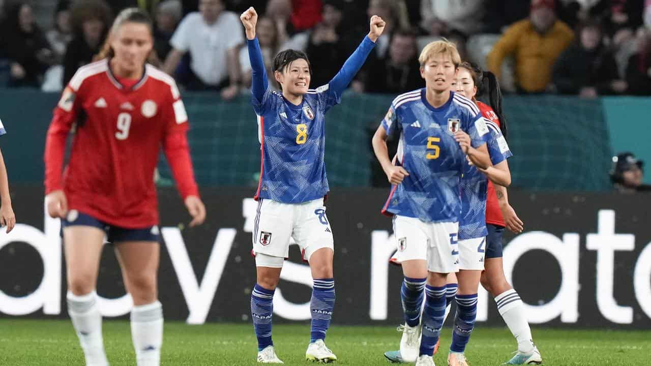 Japan into WWC last 16 after 2-0 win over Costa Rica