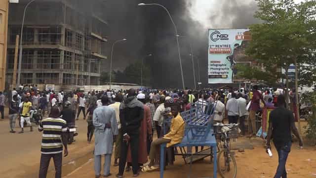 Niger presidential guard leading country following coup