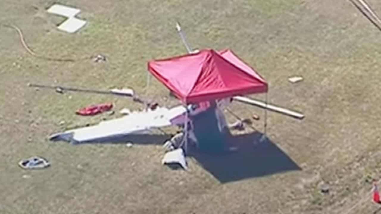 Light plane aborted landing before fatal runway crash