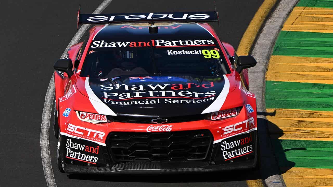 Kostecki back on top of Supercars with Sydney night win