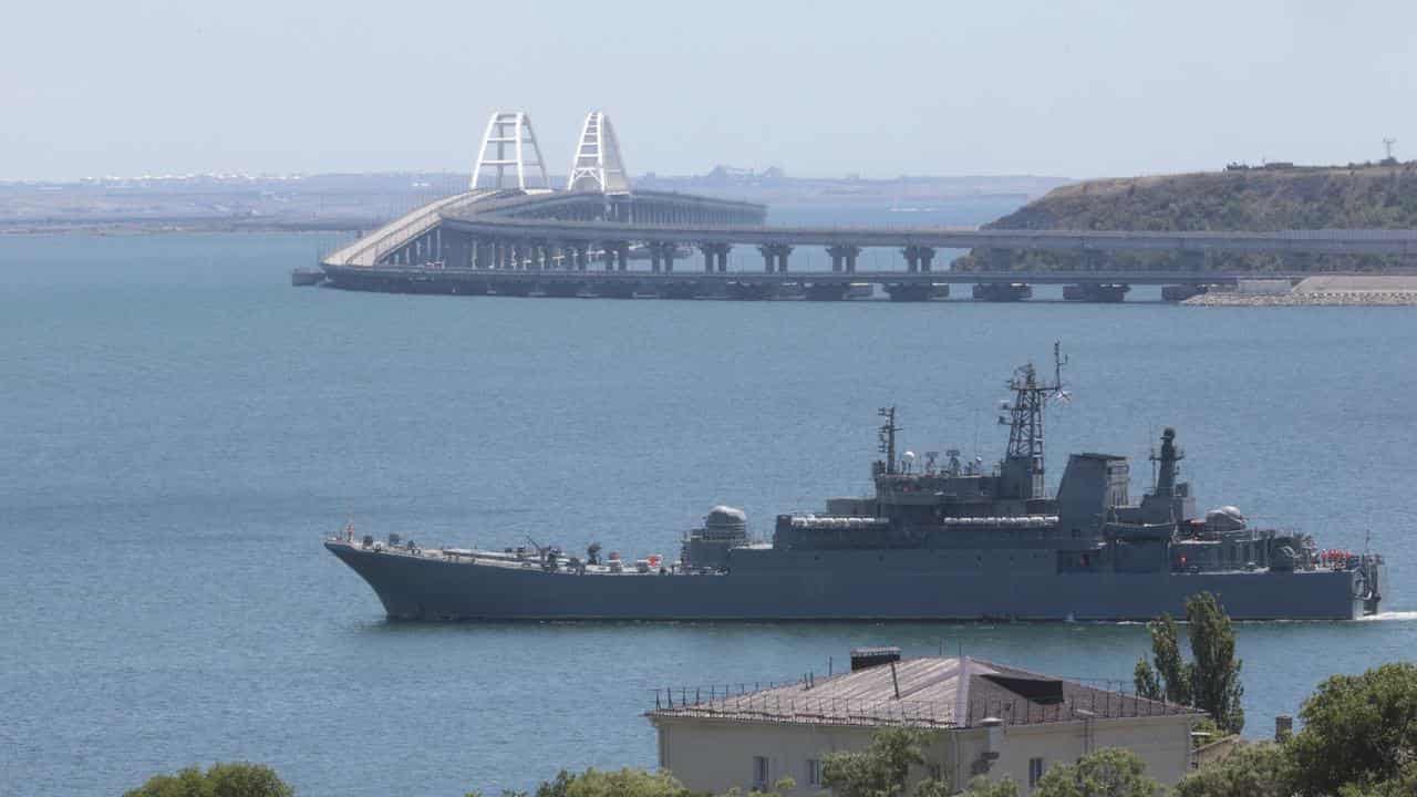 Ukraine denies attack on Russian ships in Black Sea