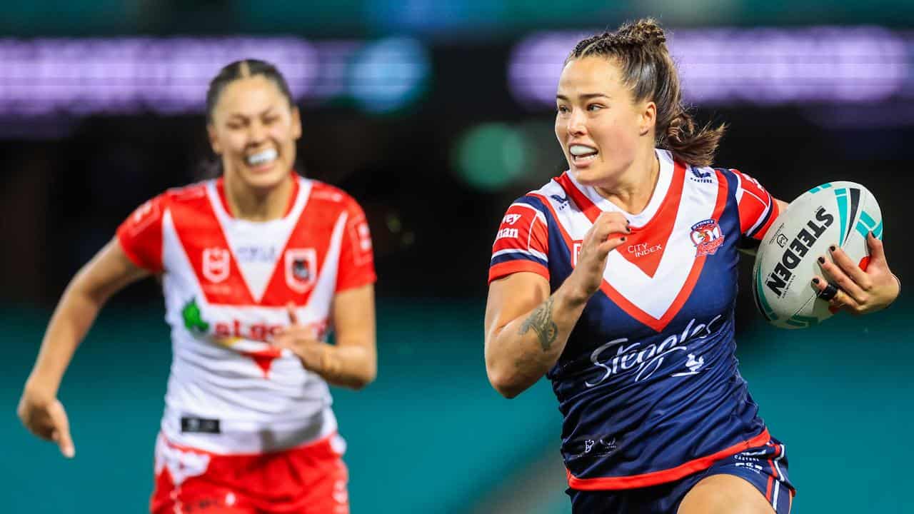 Captain Kelly helps Roosters slay Dragons in NRLW