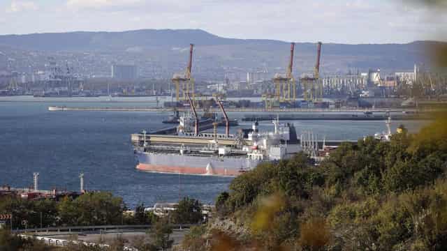 Russian naval base attacked, warship damaged: reports