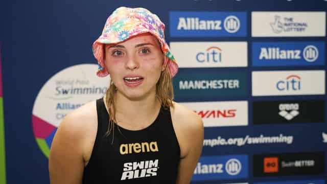 Leary surges to unlikely Para swimming world gold