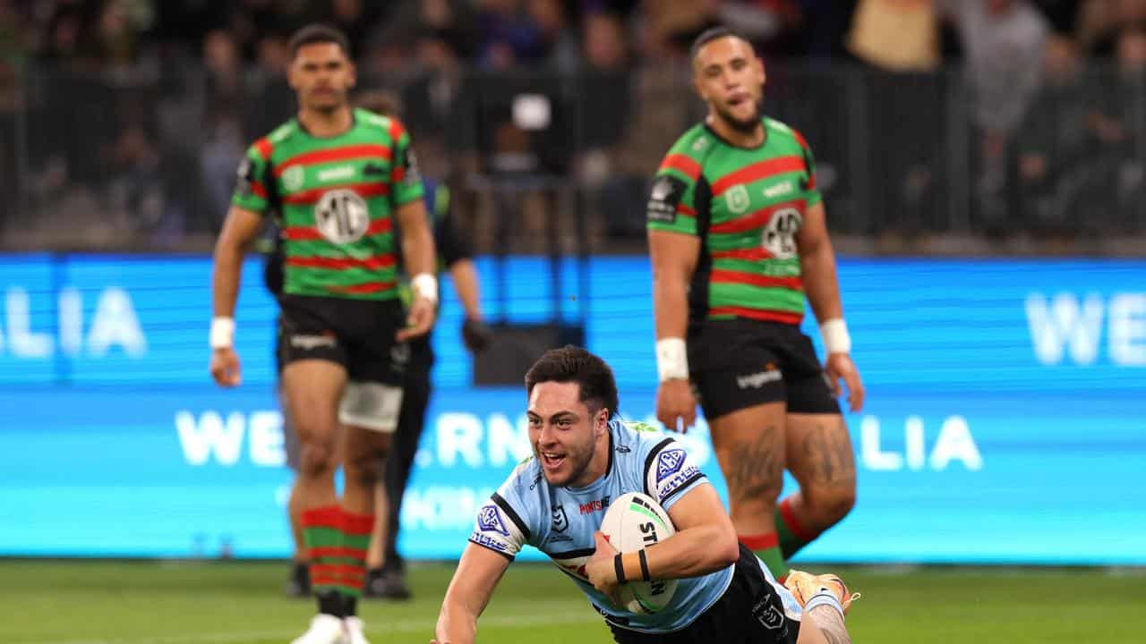 Sharks snap slump in NRL upset defeat of Souths