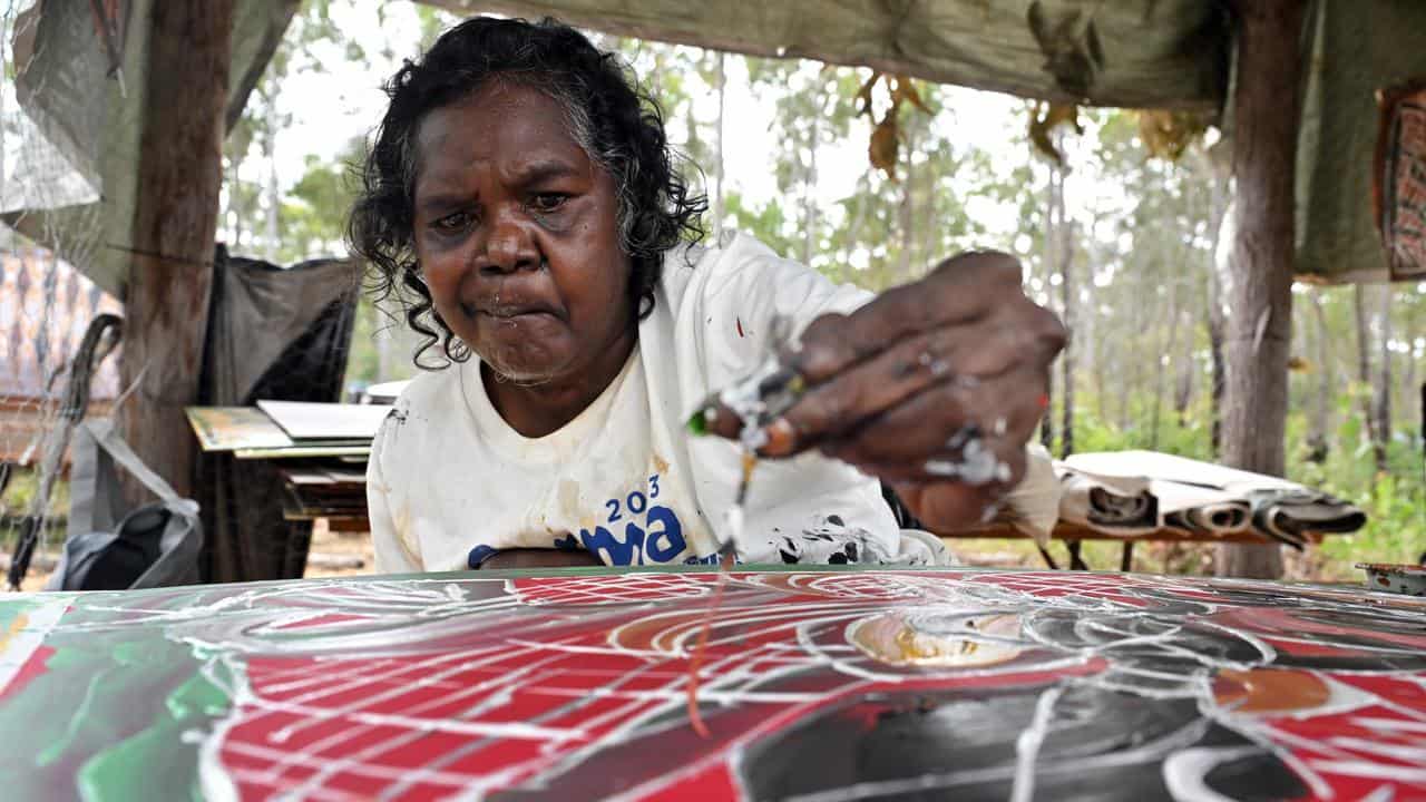 Bush gallery at Garma shows works in a different light