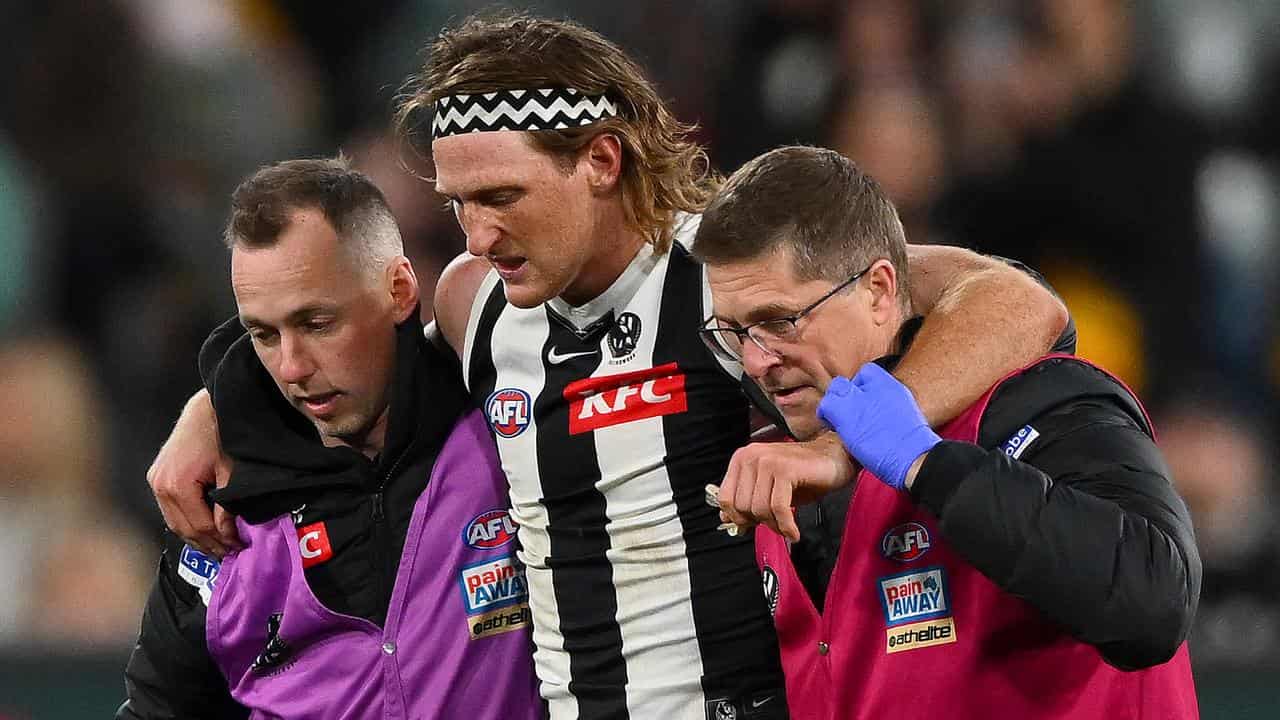 Mixed injury news for Magpies as Murphy pushes to play