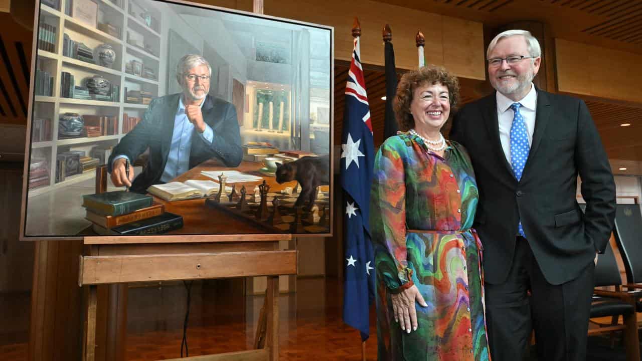 Rudd portrait provides open door to the imagination