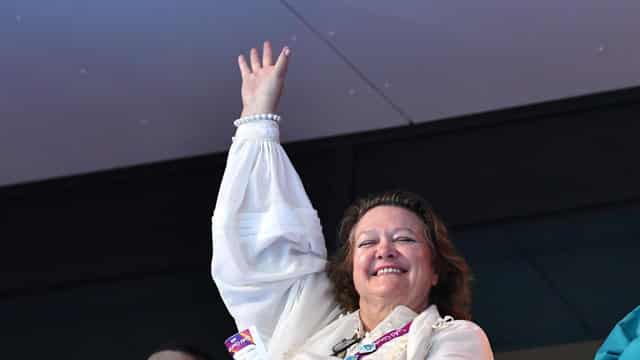 Rinehart's $3m fund for four Olympic, Paralympic sports