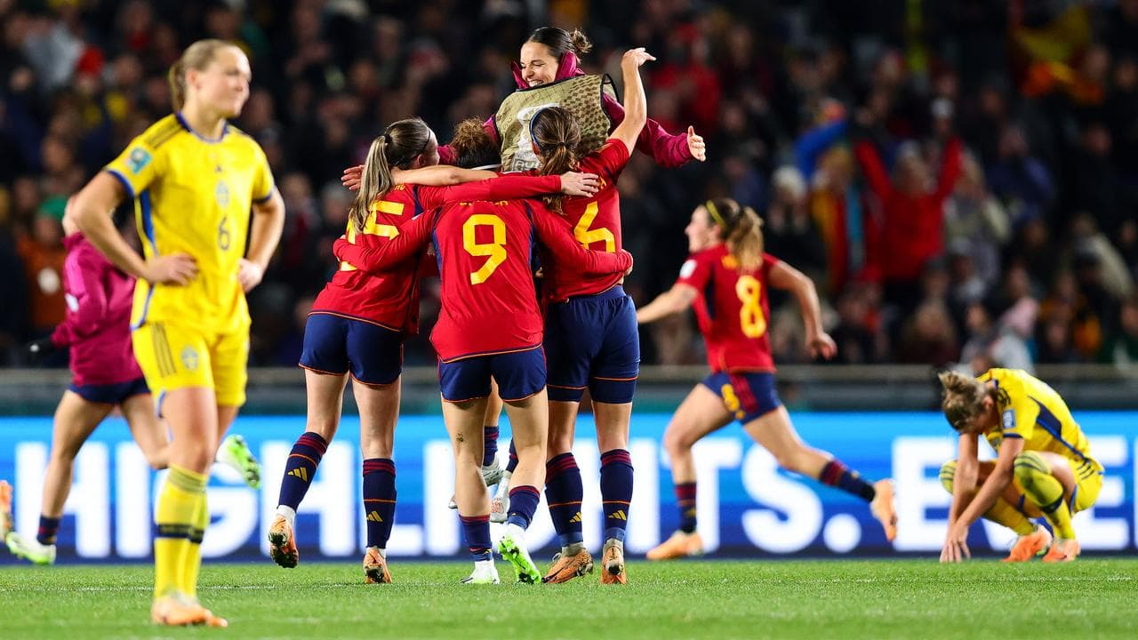 Spain beat Sweden to claim Women's World Cup final spot