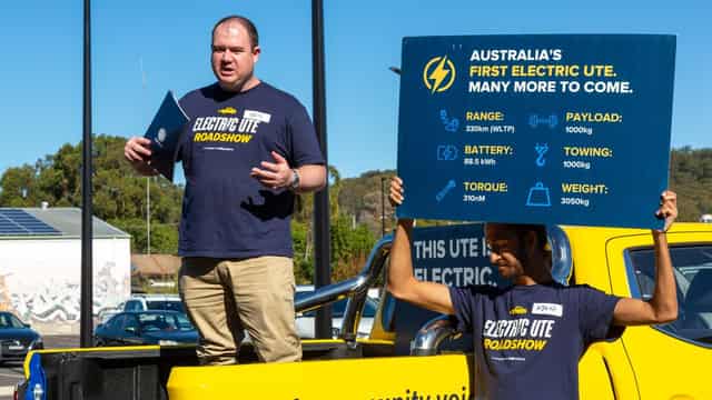 Call for more electric utes, chargers in regional towns