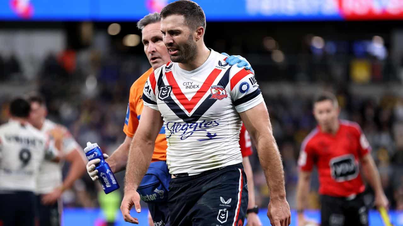 Roosters shrug at tackle that concussed skipper Tedesco