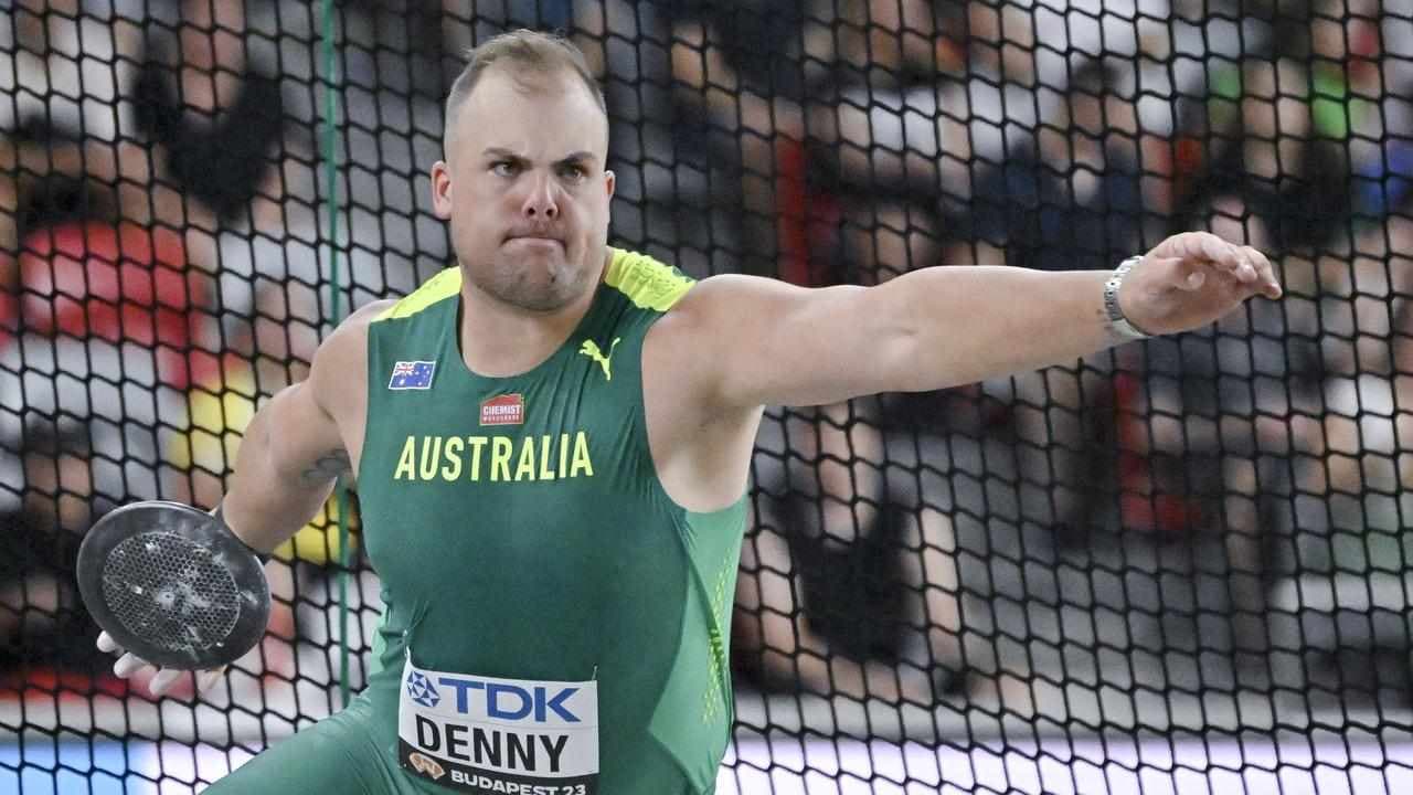 Denny fourth in the discus at the world championships