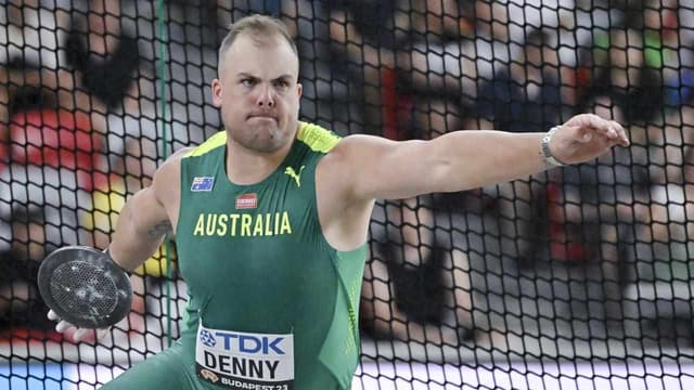 Denny fourth in the discus at the world championships