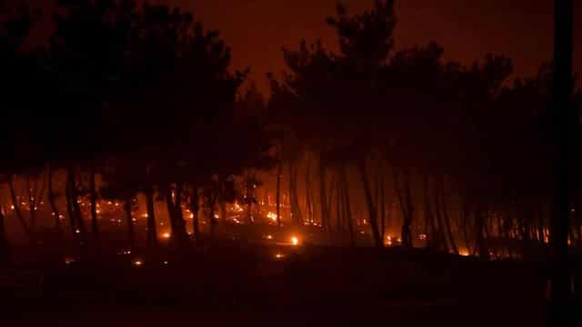 Eighteen burned bodies found as Greece fires rage