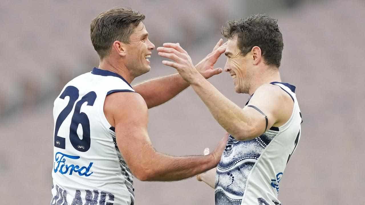 Several Geelong superstars to miss clash with Bulldogs