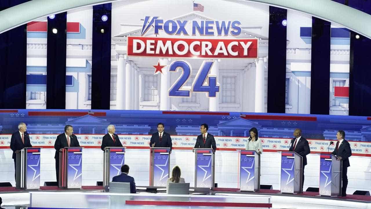 Republican hopefuls trade barbs in presidential debate