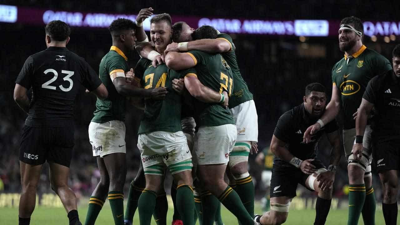 All Blacks suffer historic 35-7 defeat to Springboks