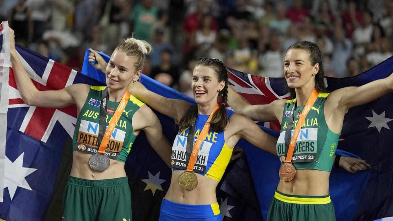 High jump medals for Patterson and Olyslagers