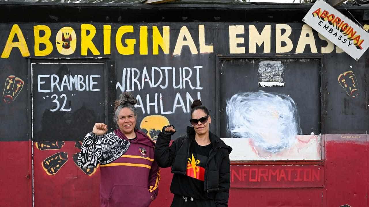 Aboriginal tent embassy rejects 'token' voice vote