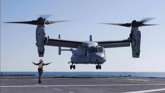 Pentagon still confident in Osprey after marine deaths