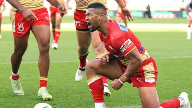 All eyes on Isaako as Dolphins winger nears magic feat