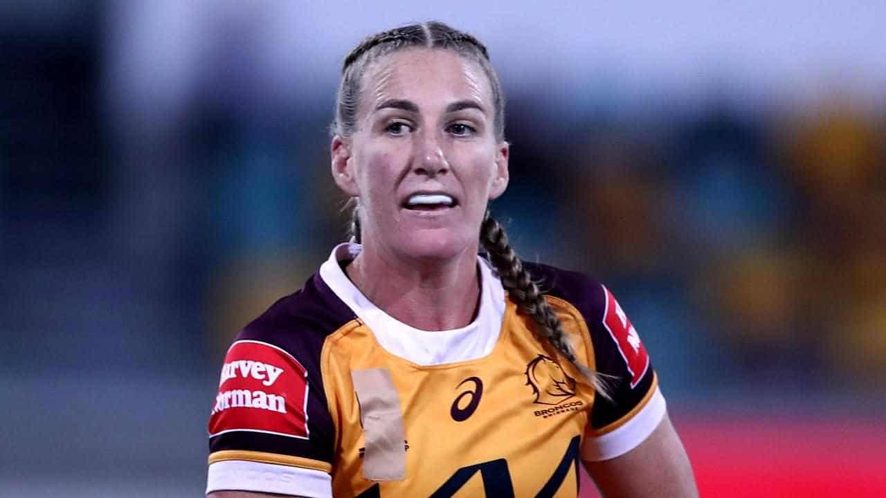 Busted nose won't break Broncos warrior Ali Brigginshaw