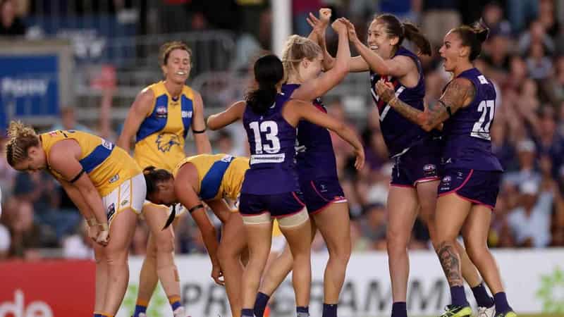 Eagles aim to end Fremantle's AFLW derby stronghold