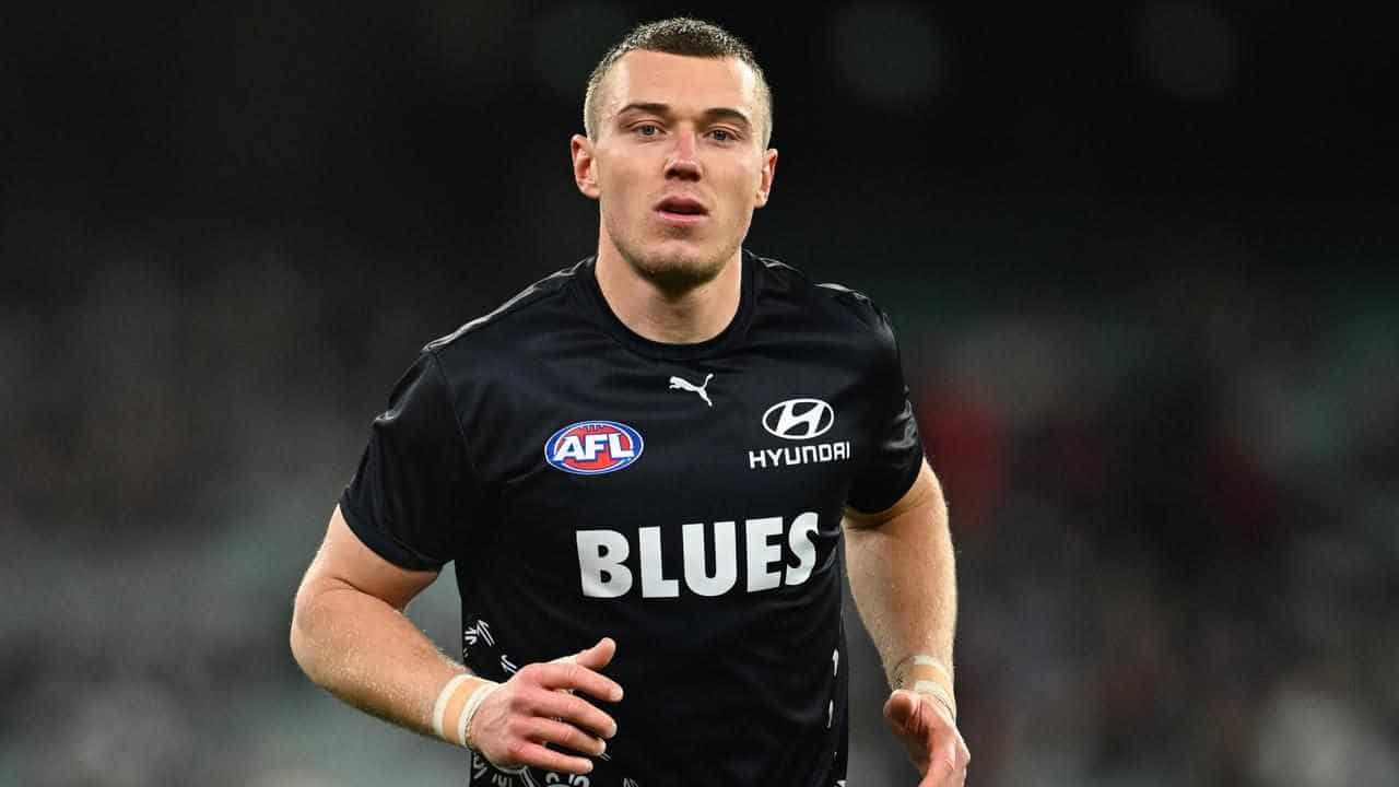 Blues' Cripps eager to impact first AFL finals series