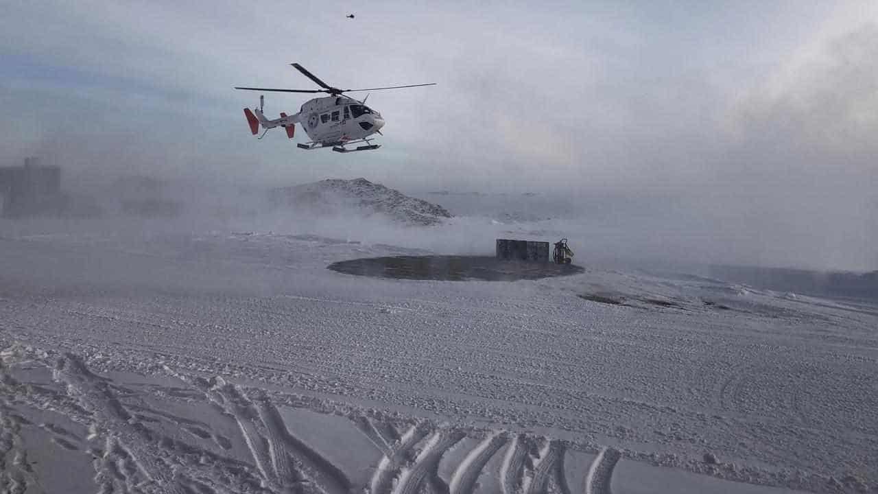 Sick Antarctic expeditioner on way after 3000km rescue