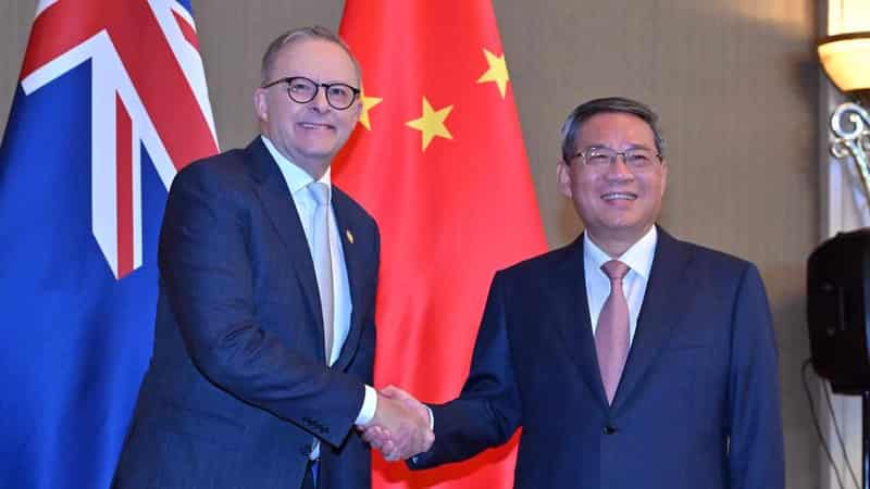 PM confirms China trip in 'frank and constructive' talk