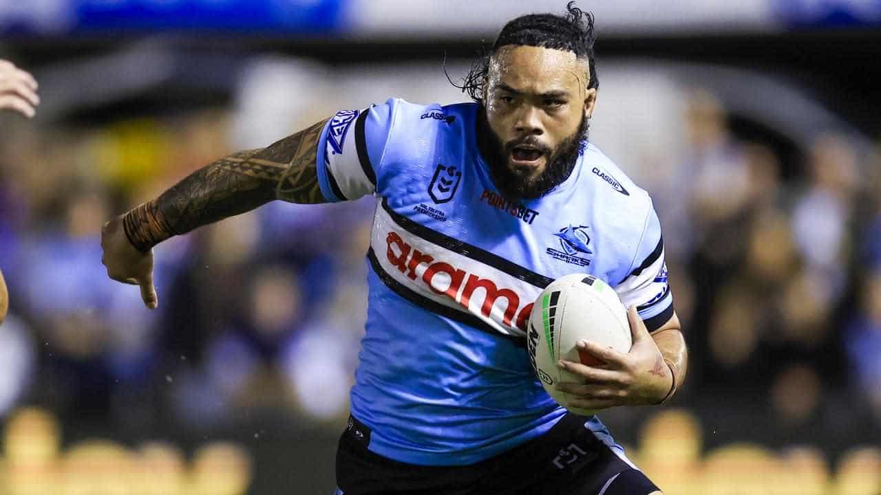 Talakai admits axe saved his season at the Sharks