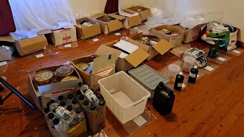 Clandestine meth lab uncovered on Sydney's north shore