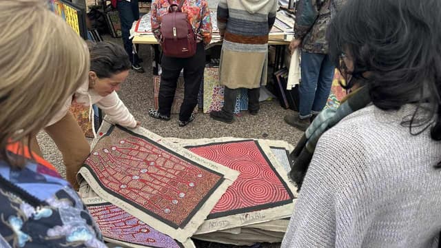 Oldest Indigenous arts centre on show at Desert Mob