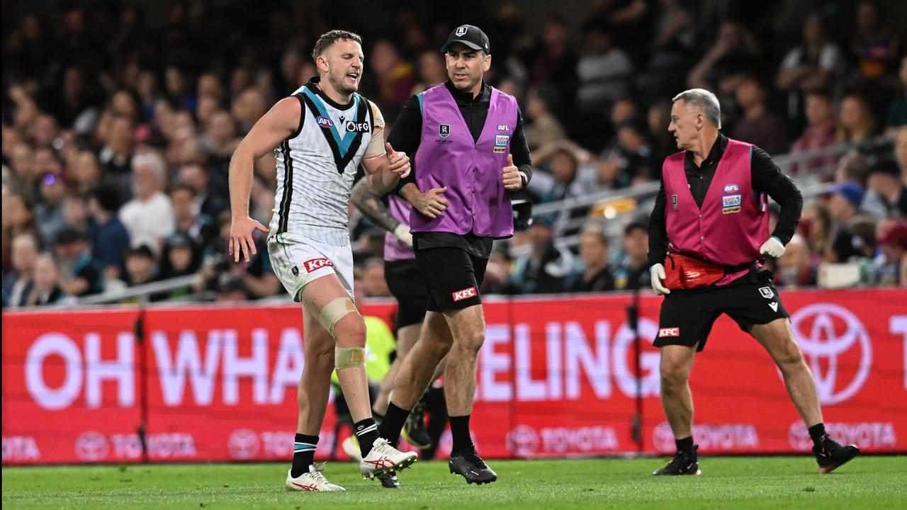 Hinkley assured despite Port's Brisbane swing and miss