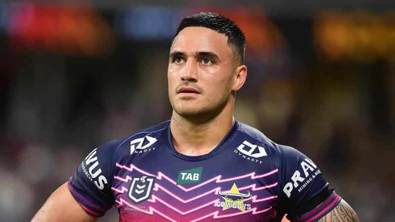 NRL probes Valentine Holmes white bag photo