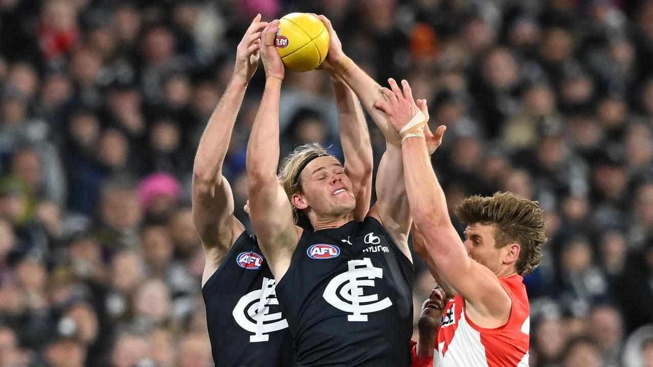 Blues star Walsh not yet ready to reflect on AFL season