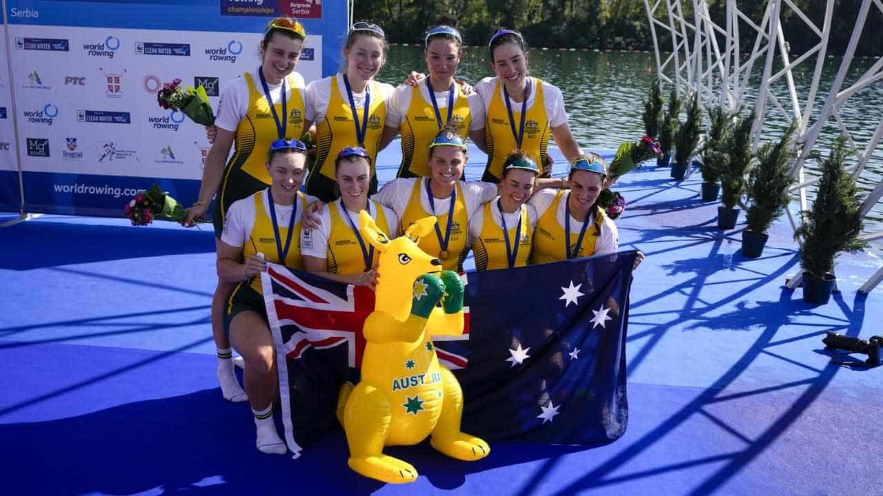 Australia add to medal haul on world rowing's final day