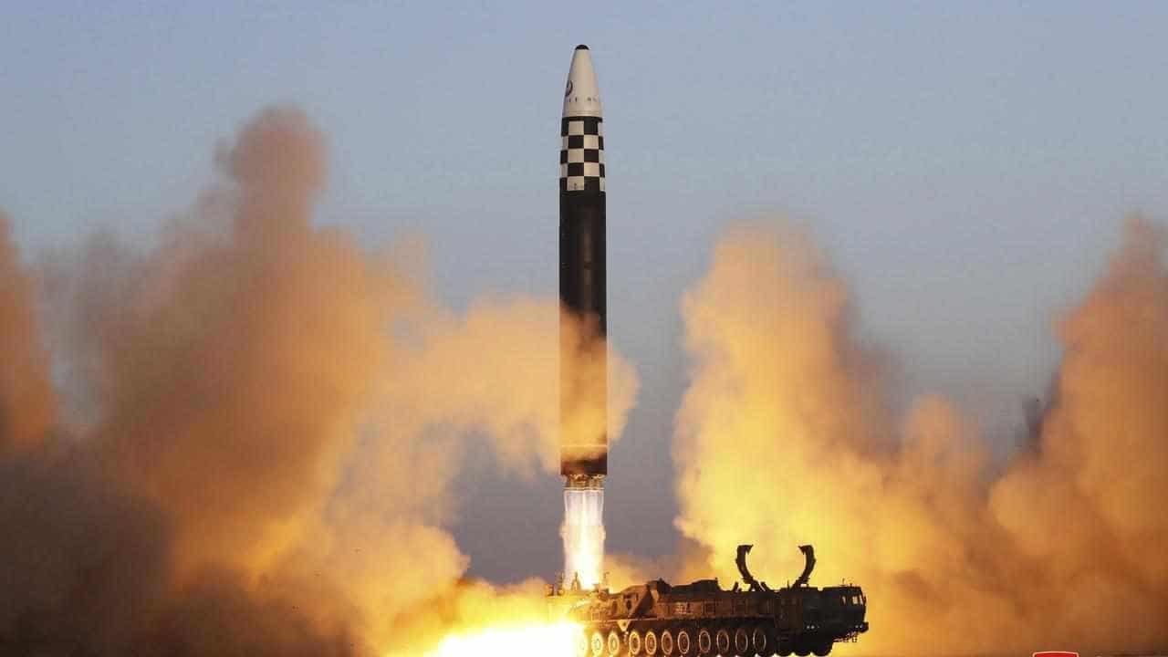 N Korea fires two ballistic missiles with Kim in Russia