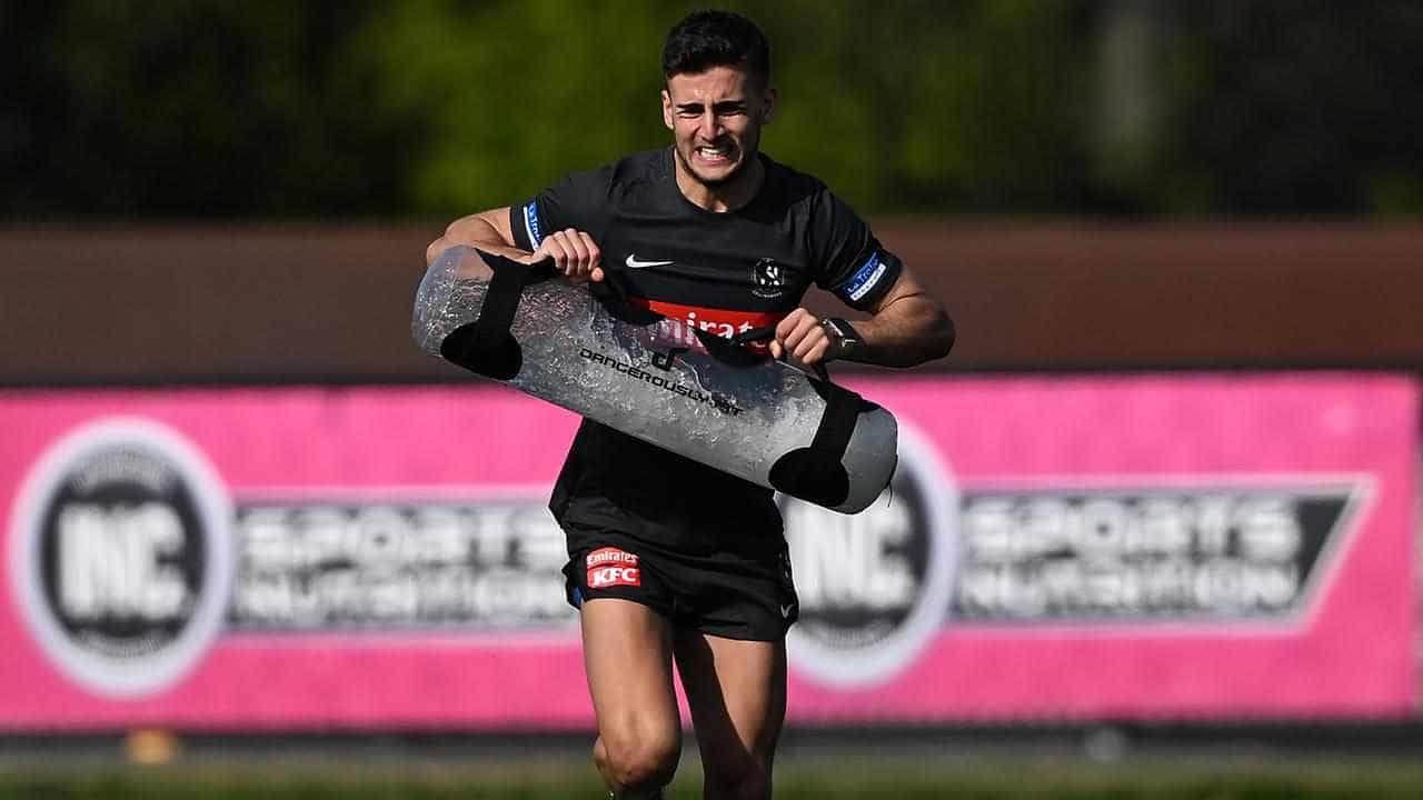 Nick Daicos ramps up training as AFL return looms