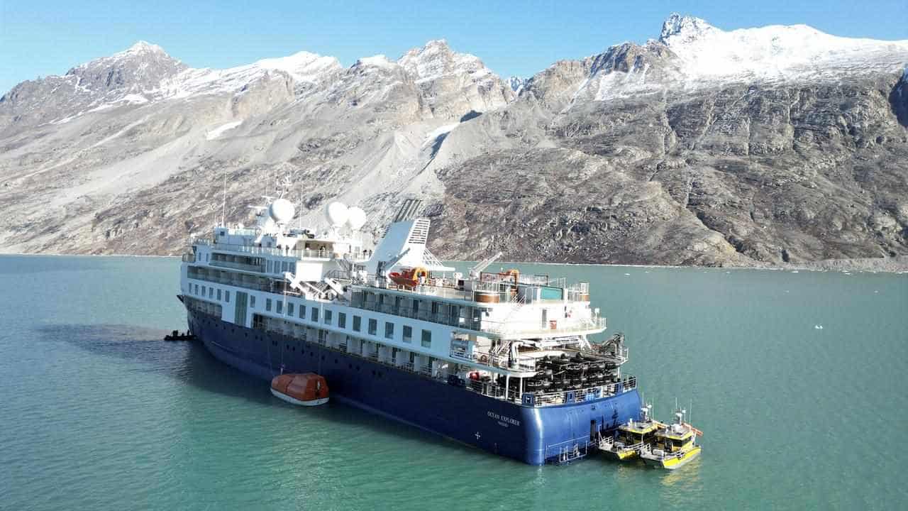 Passengers 'elated' as Greenland cruise ship freed