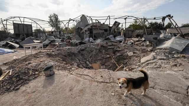 Ukrainian forces press on in east, inflict casualties