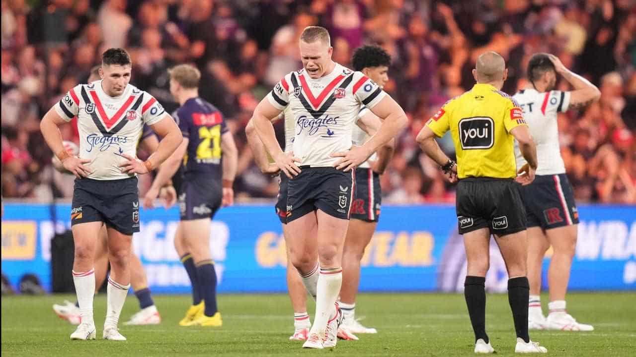 'Heartbroken' coach Robinson proud of Roosters' season