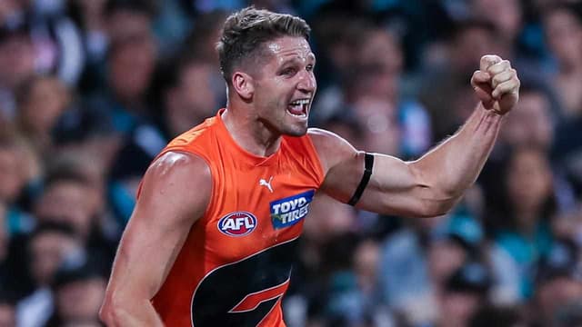 GWS forward Hogan finally out of footy wilderness