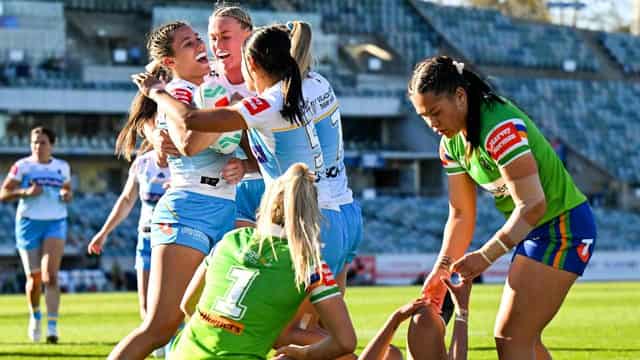 Titans seal finals spot, Cronulla post record NRLW win