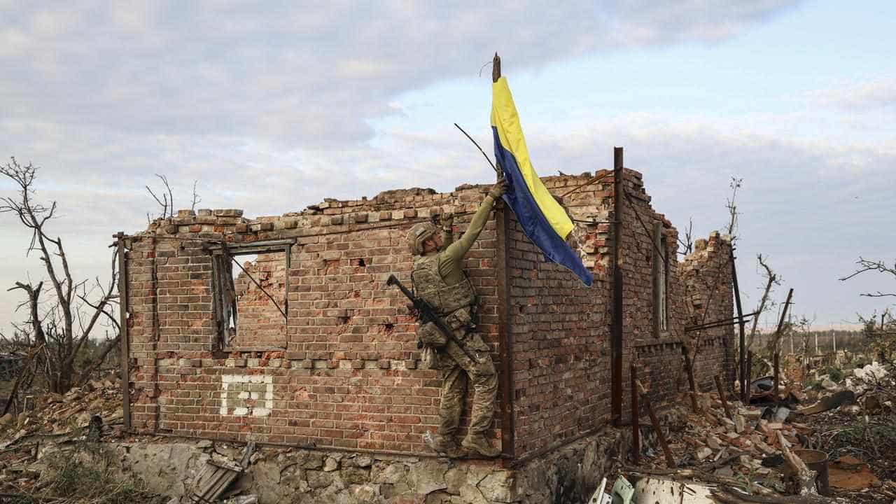 Ukraine recaptures village near Bakhmut, says Zelenskiy